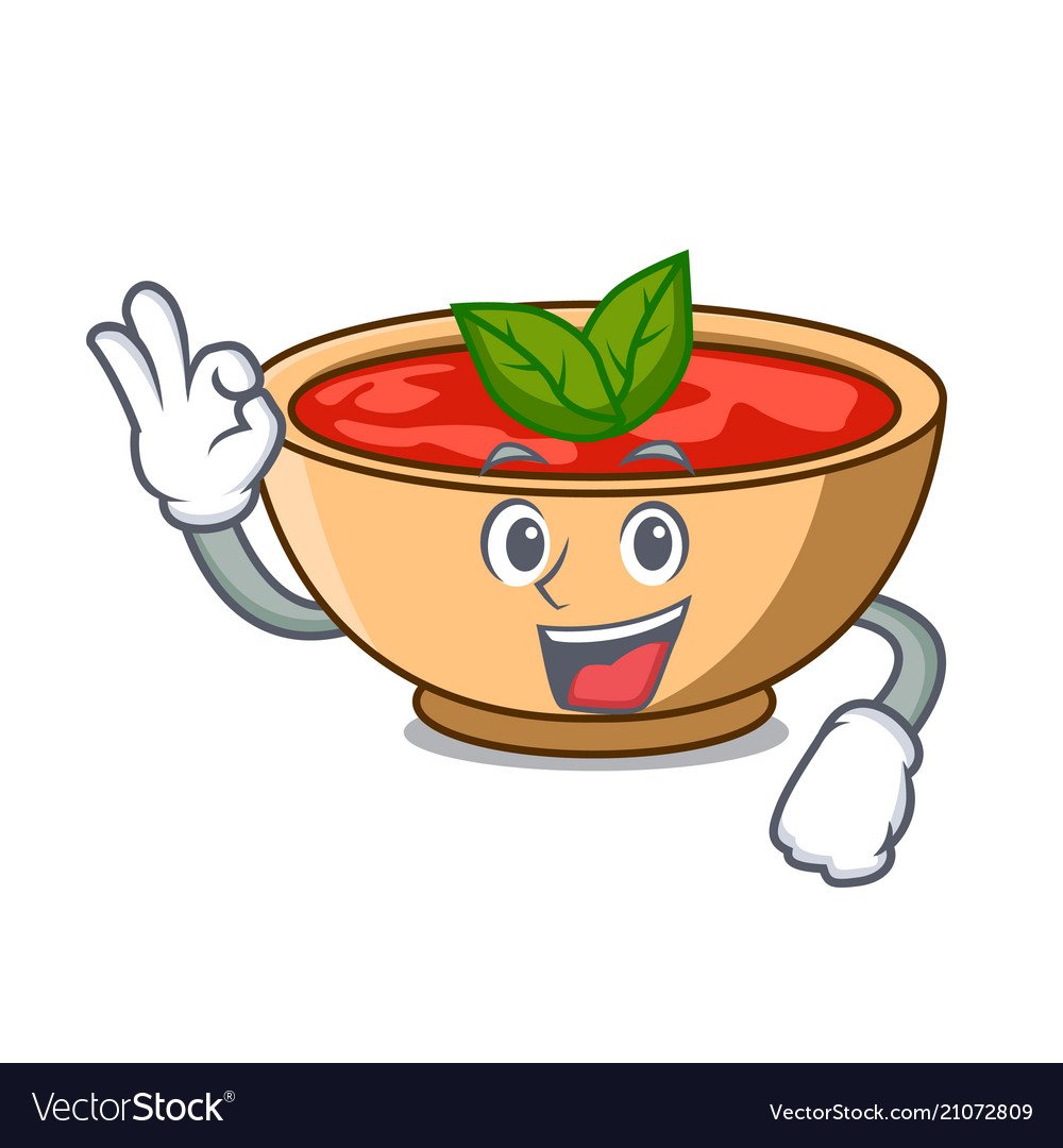 Soup Clipart Black and White