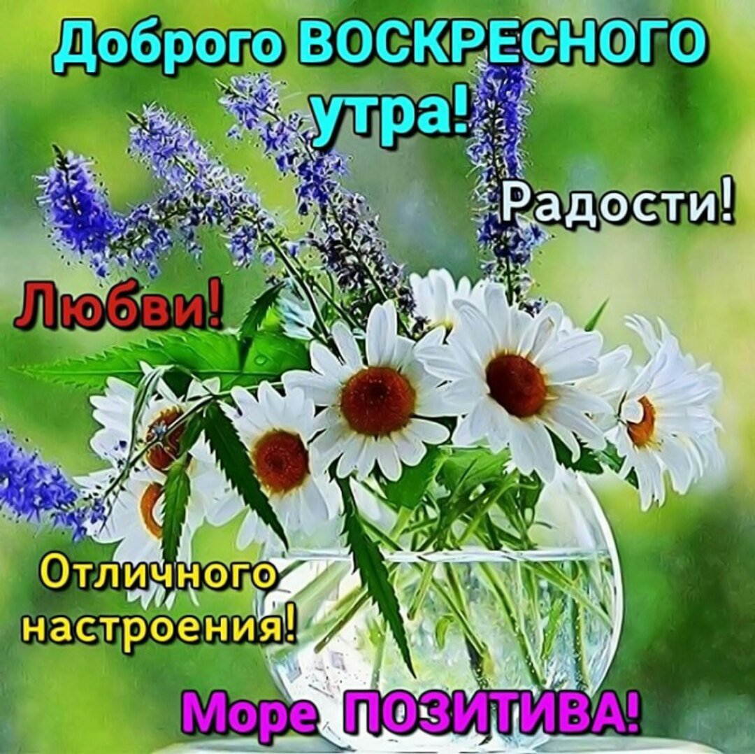 Воскресенье открытки красивые