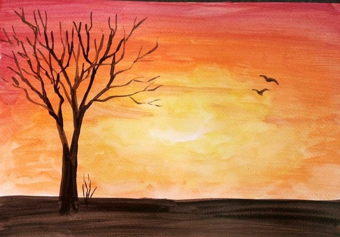 Летние пейзажи Боб Росс