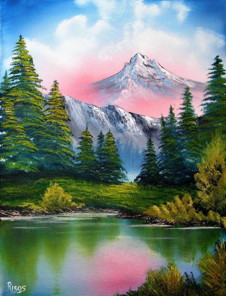 Пейзажи для срисовки