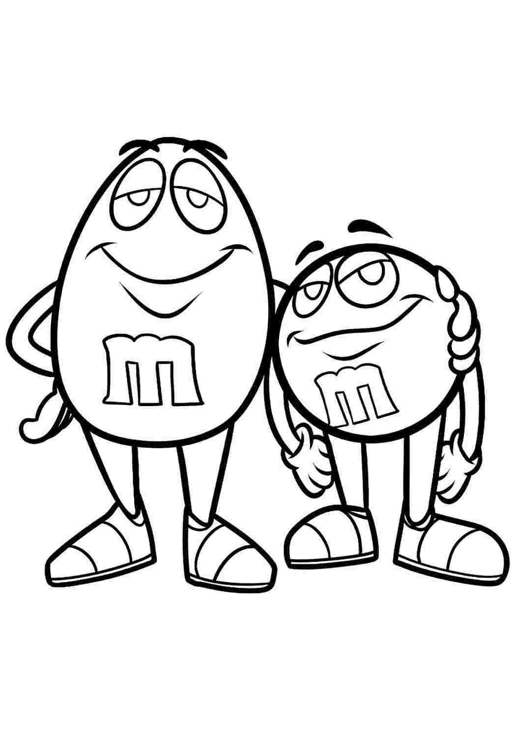 Раскраска Эмемдемс