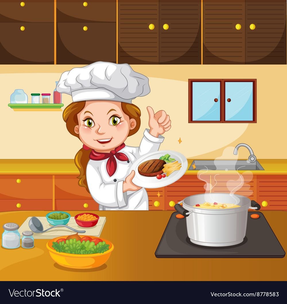 Рисунок кулинария для дошкольников