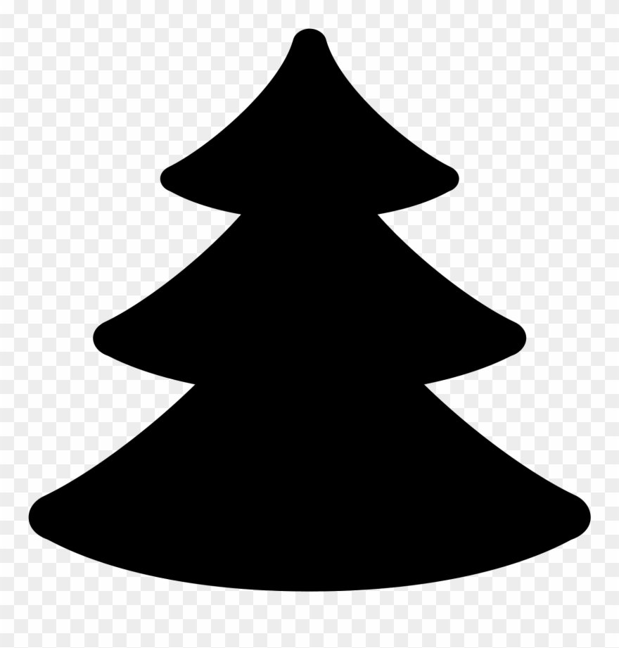 Елка из снежинок без фона