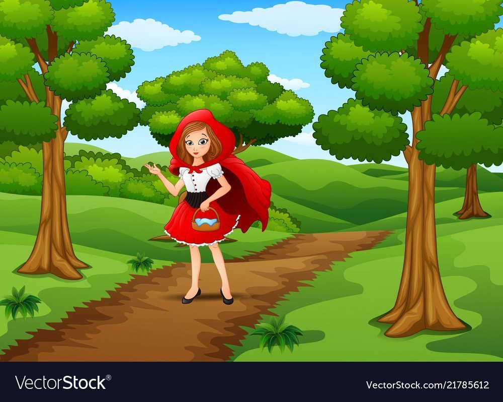 Красная шапочка рисунок