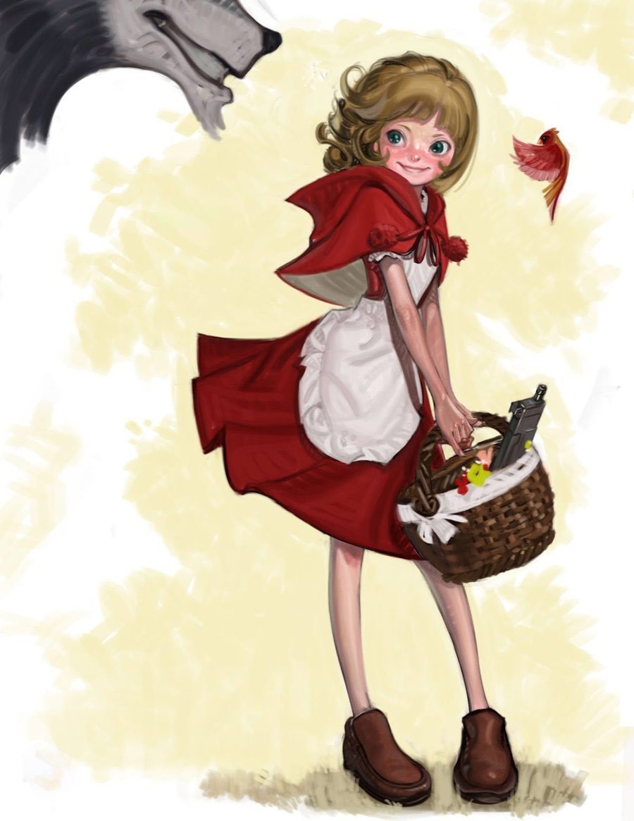 Красная шапочка Анна Ивженко