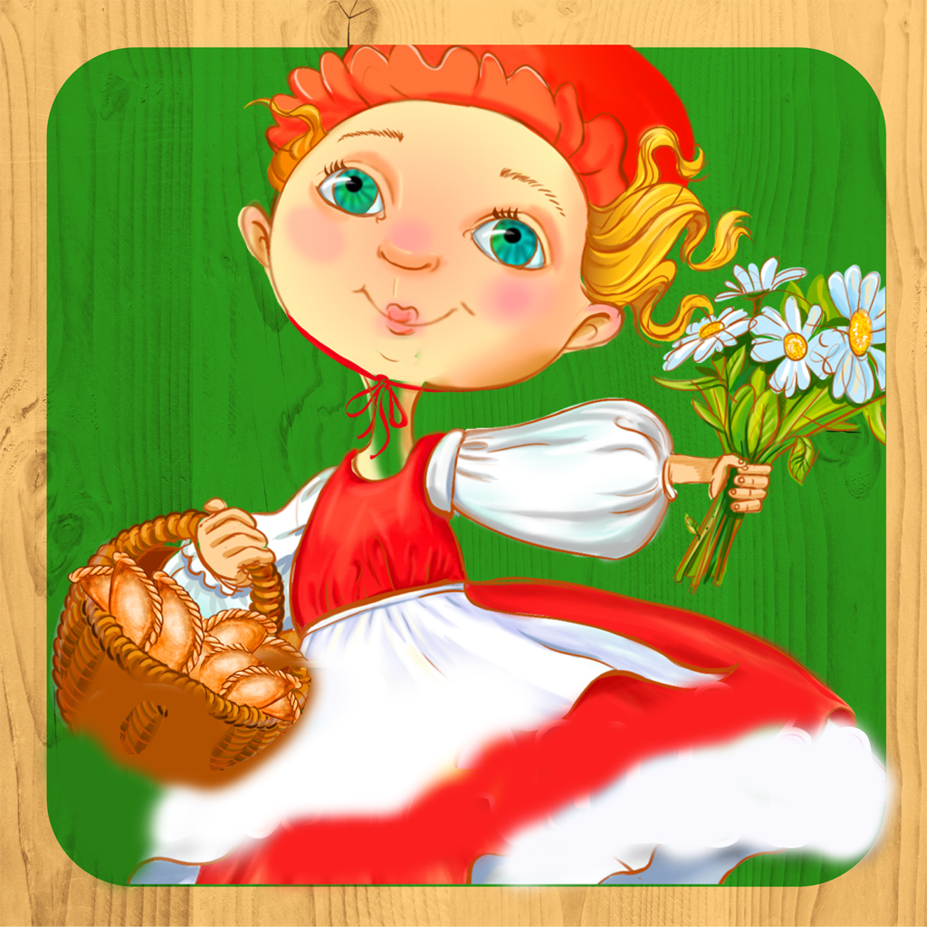 Пазл для детей красная шапочка