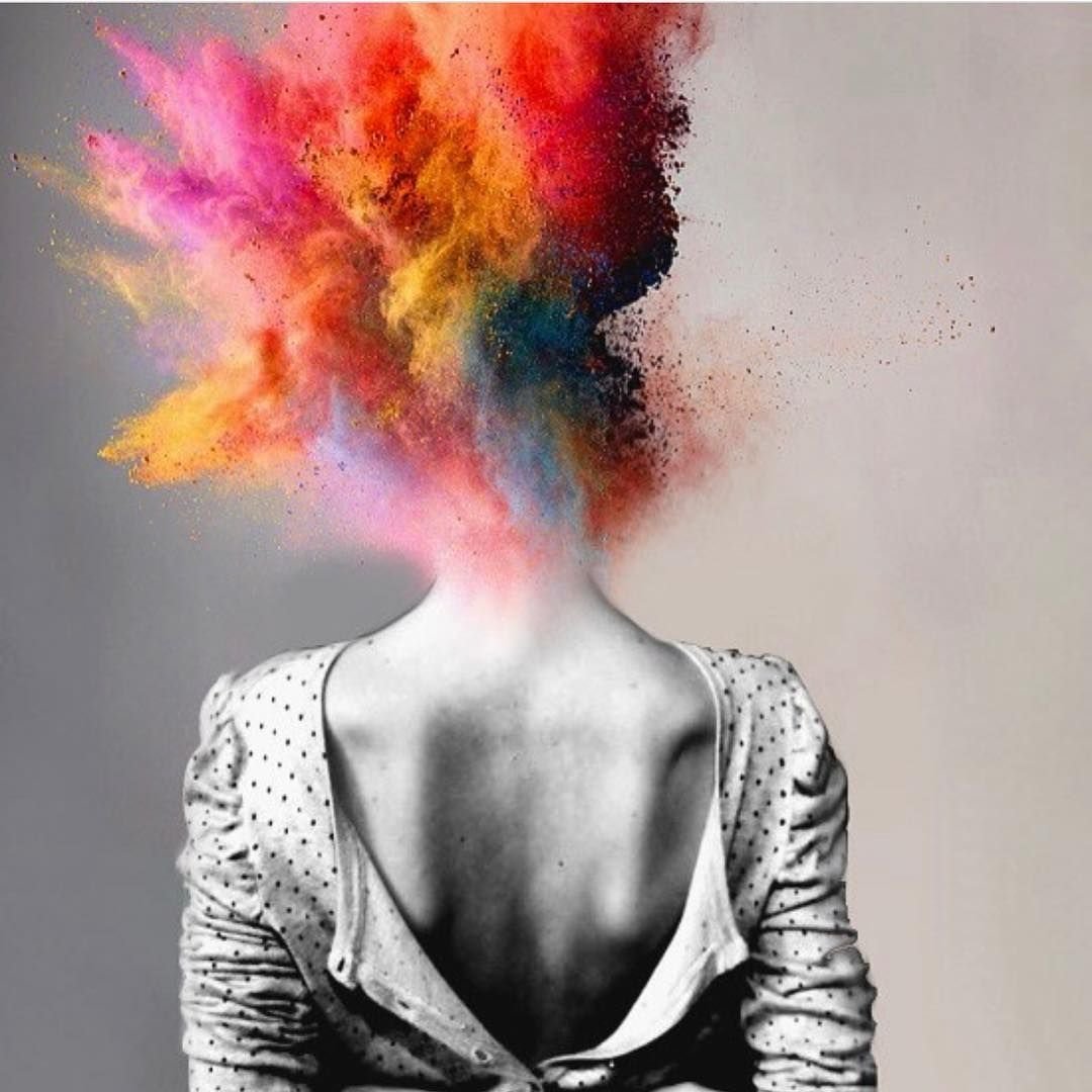 Взрыв мозга картина маслом