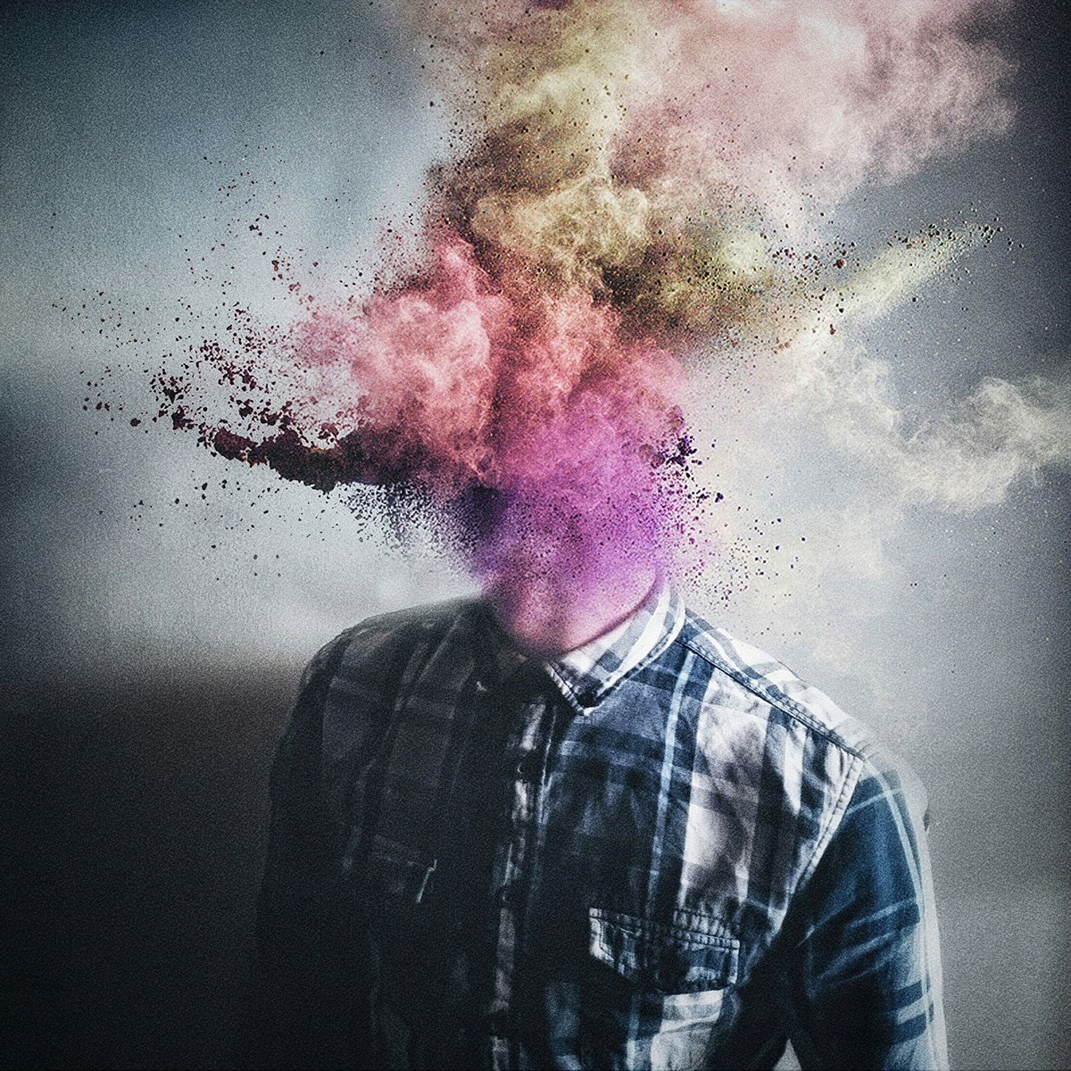 Голова дымится