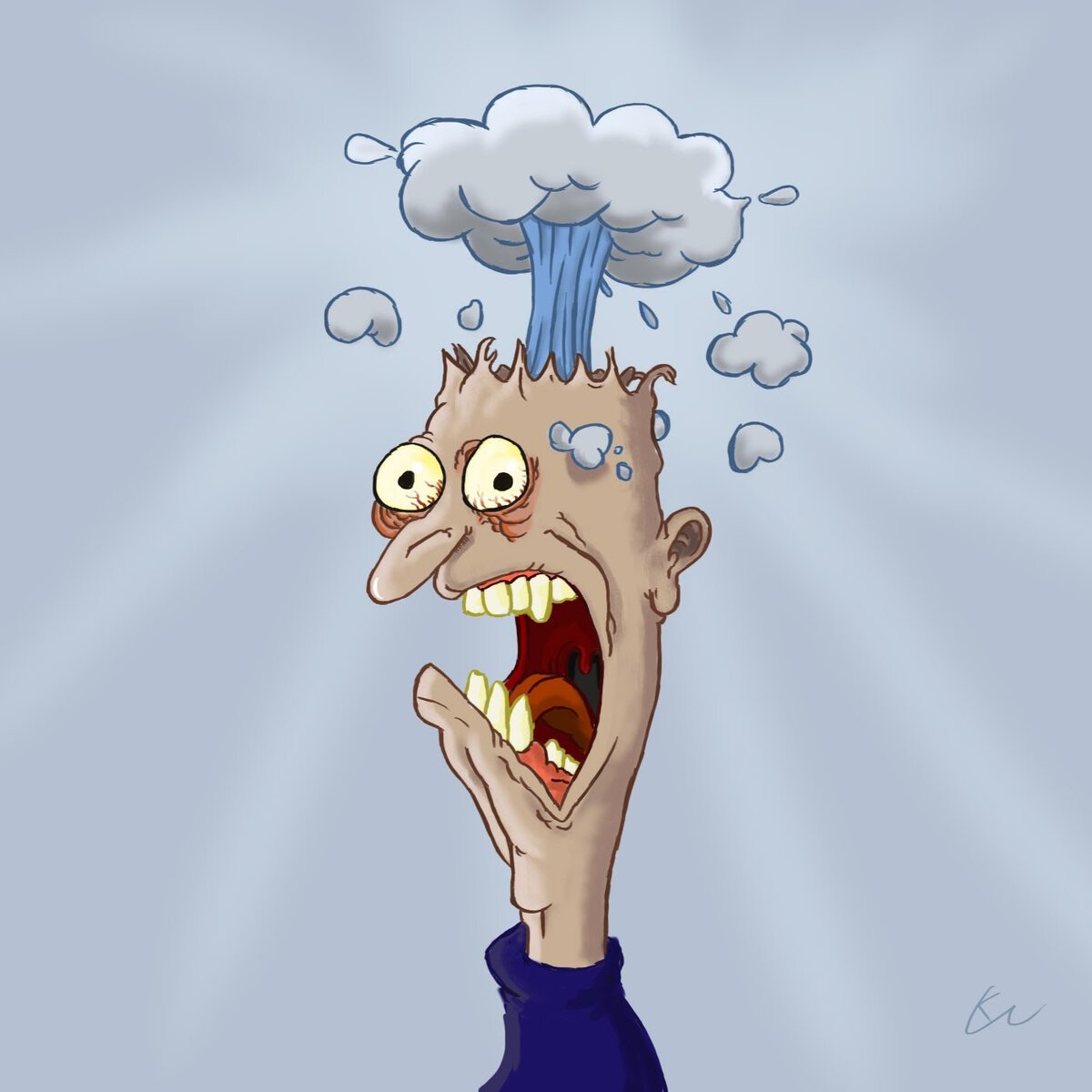 Человечек взрыв мозга