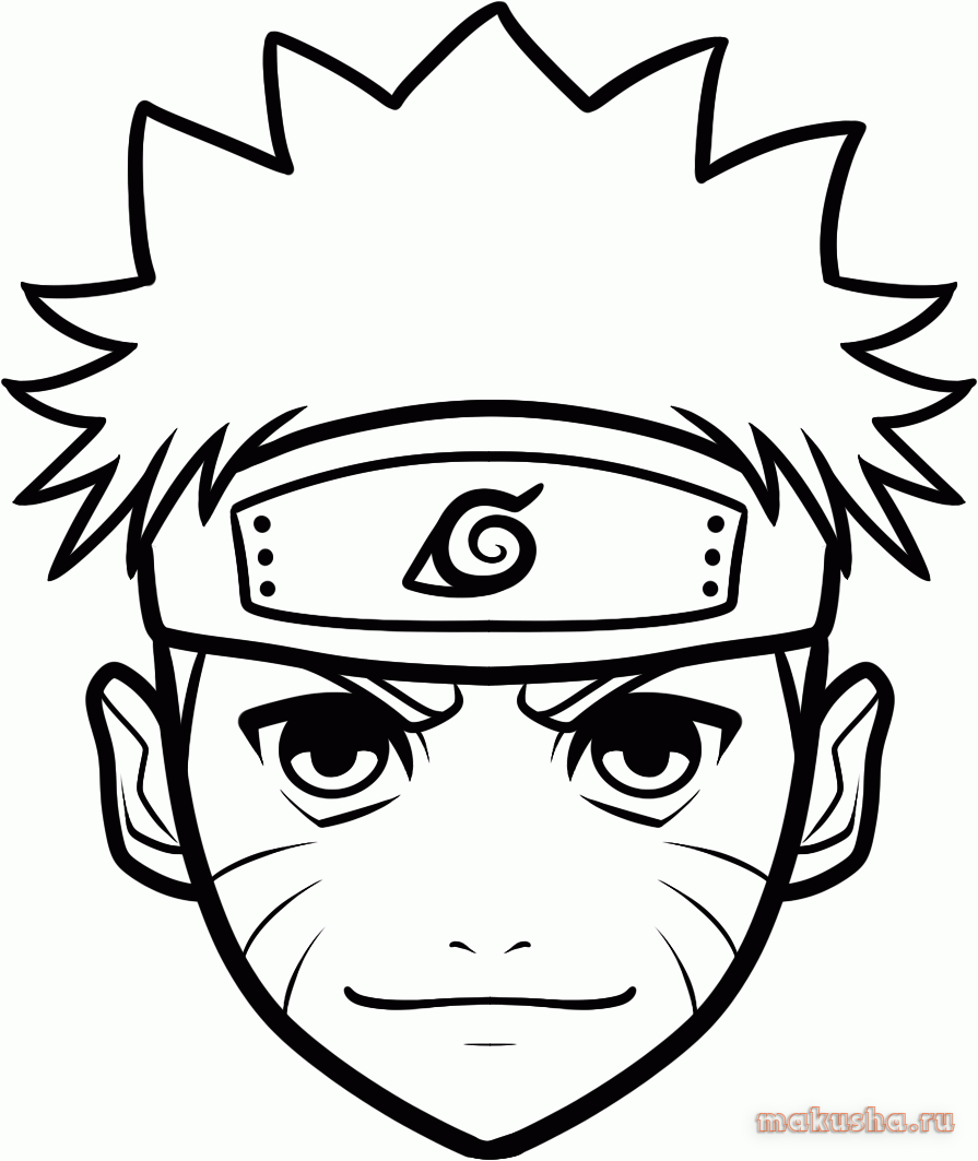 Как нарисовать Наруто