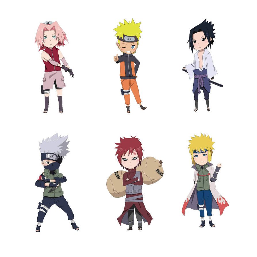 Наруто 7 персонажей