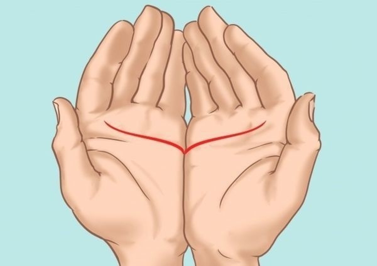 Сложенные ладони вместе