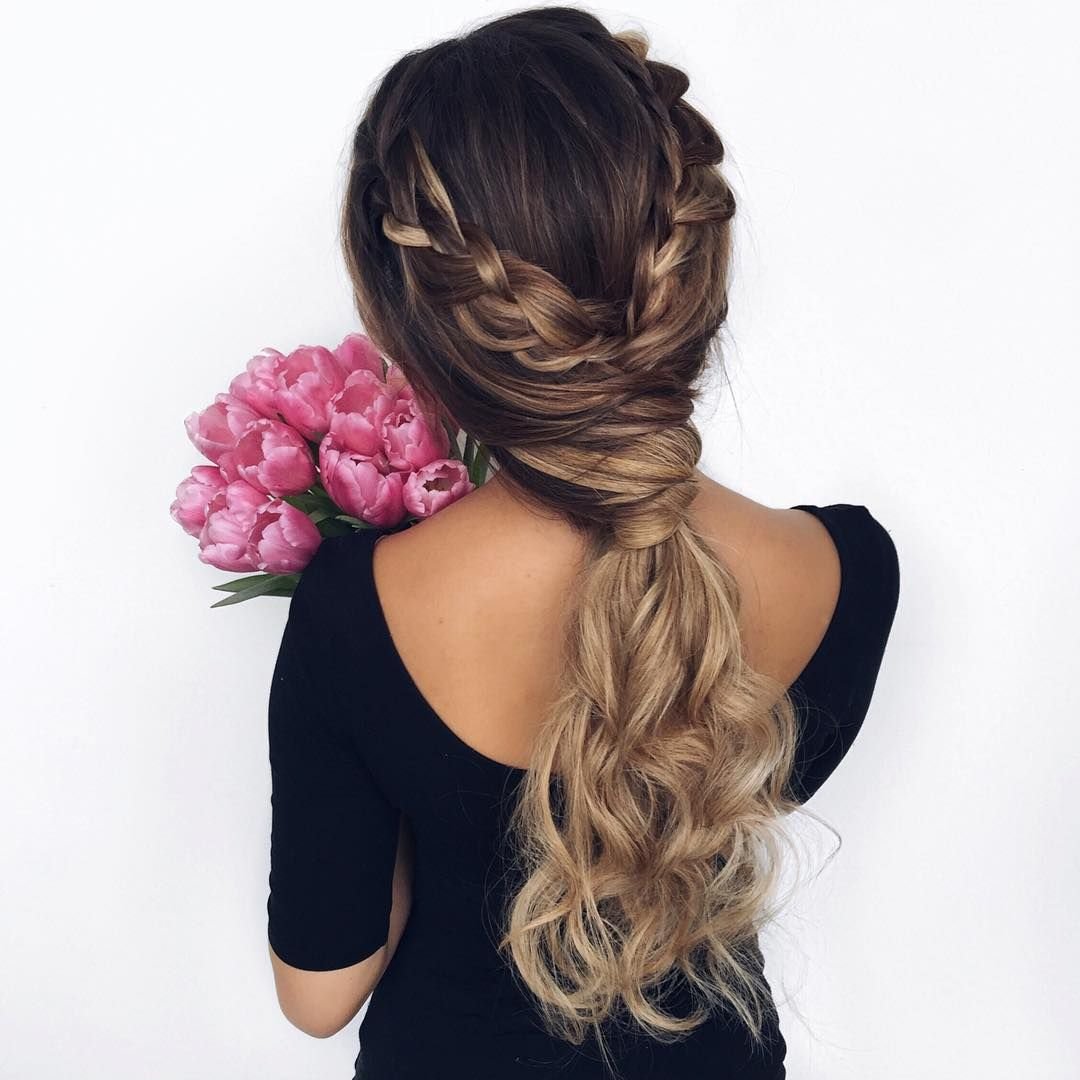 Прически из инстаграмма на длинные волосы