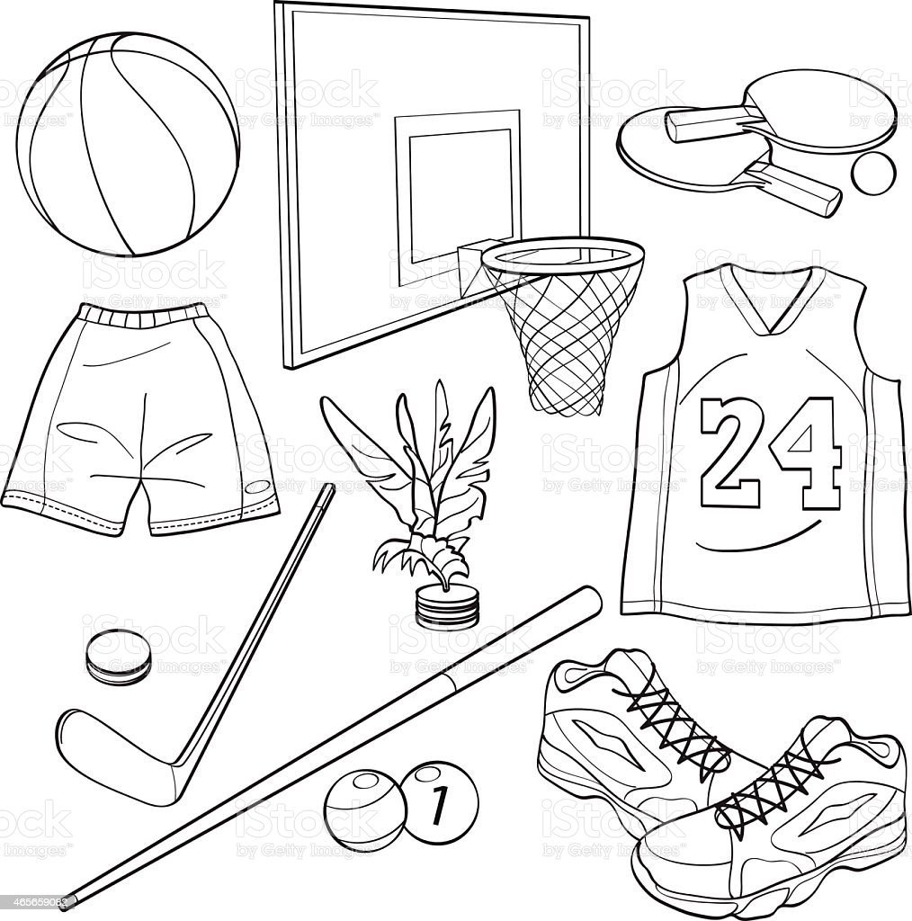 Раскраска зарядка для детей