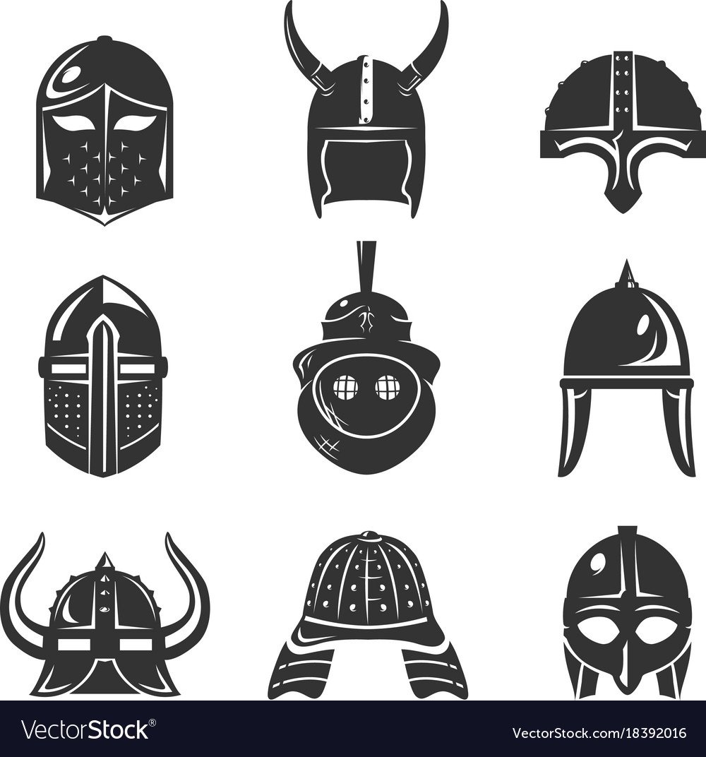 Доспехи шлем вектор