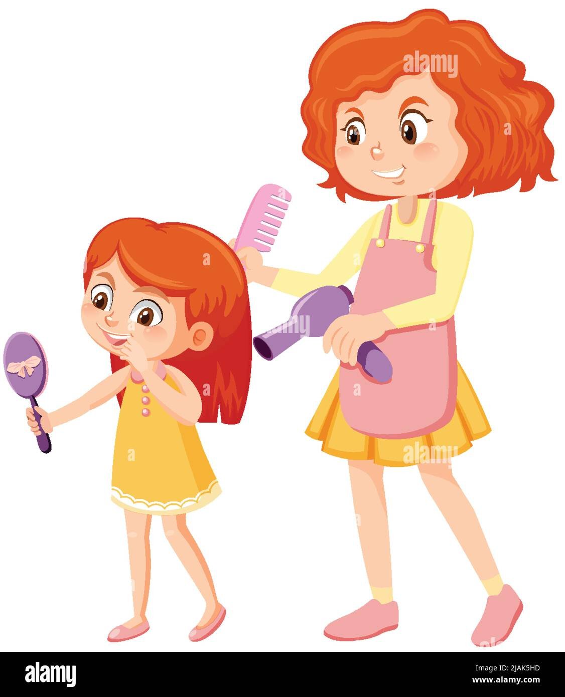 Эмблема парикмахера