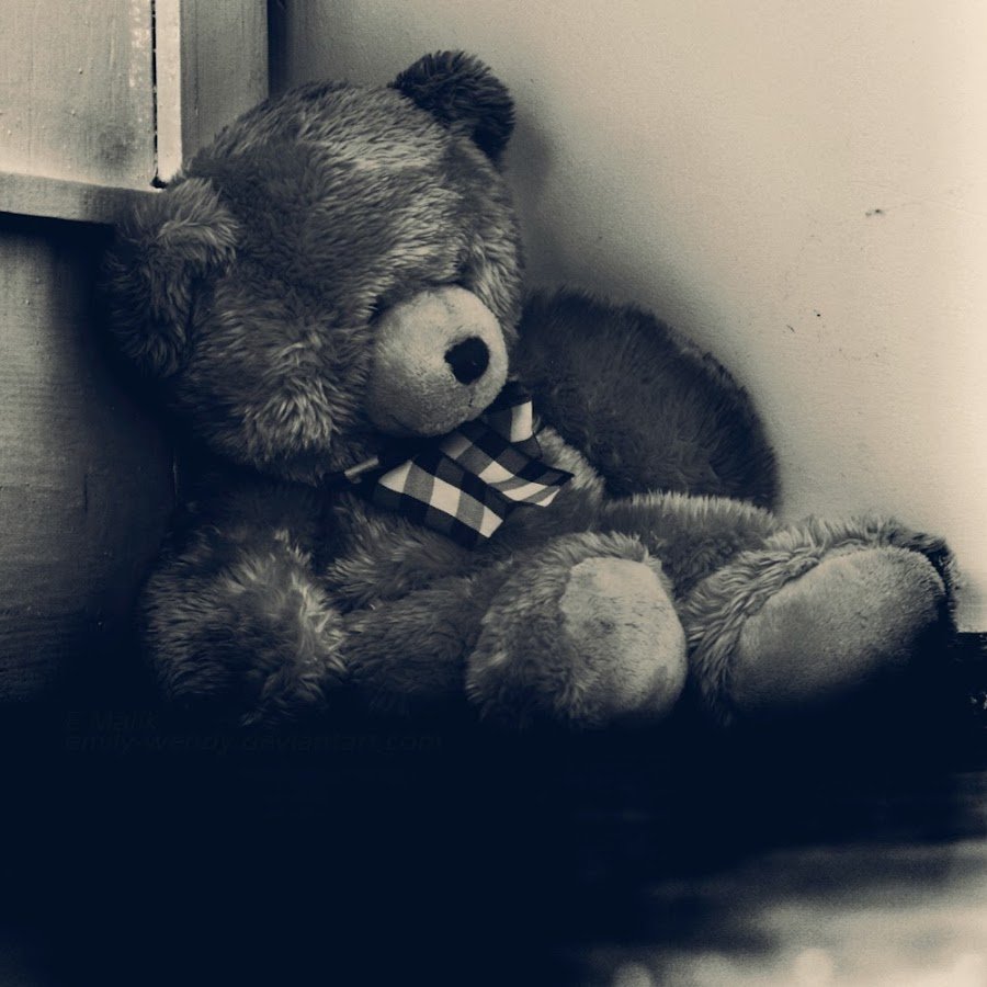 Медведь плачет