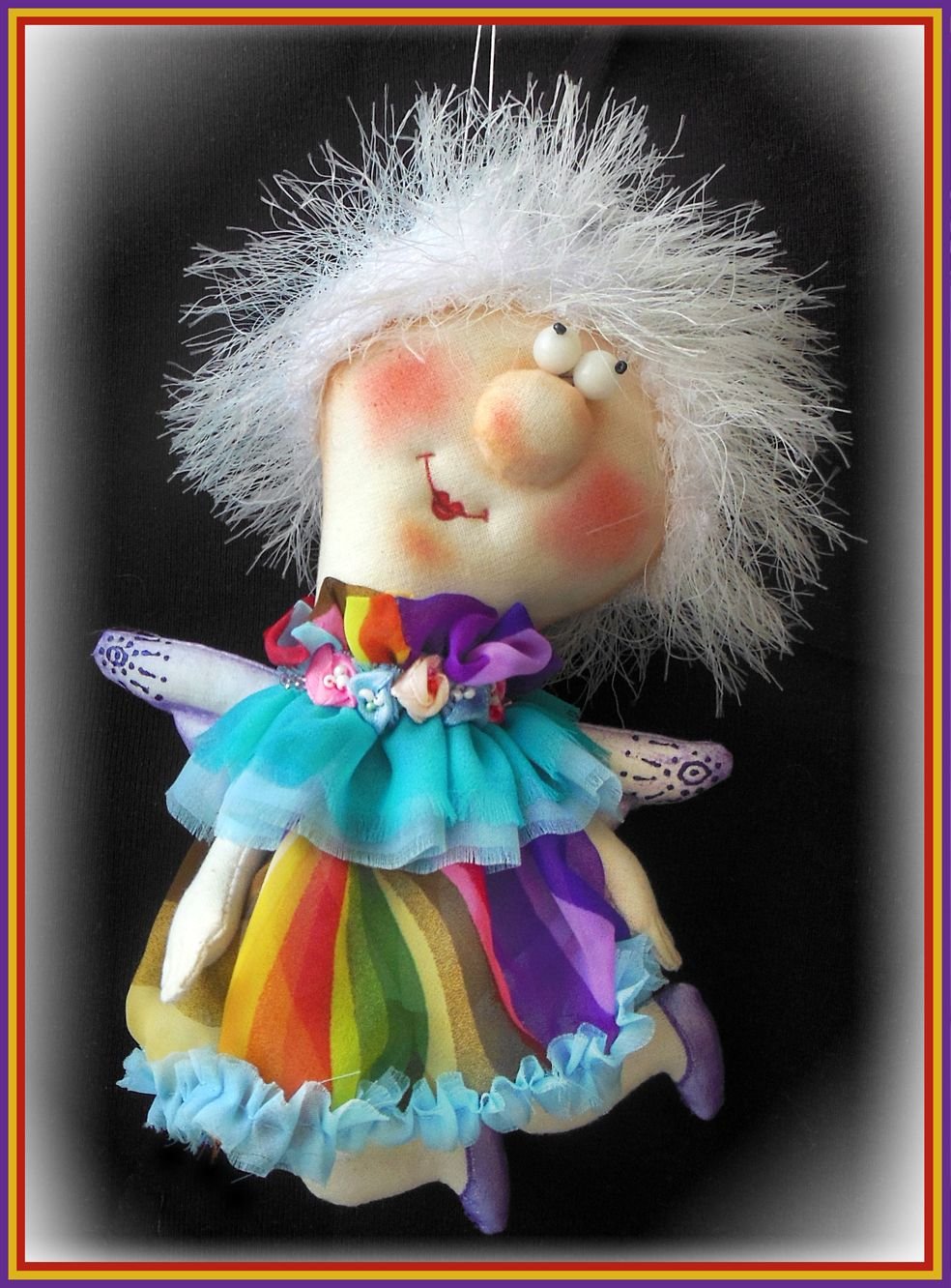 Смешные текстильные куклы