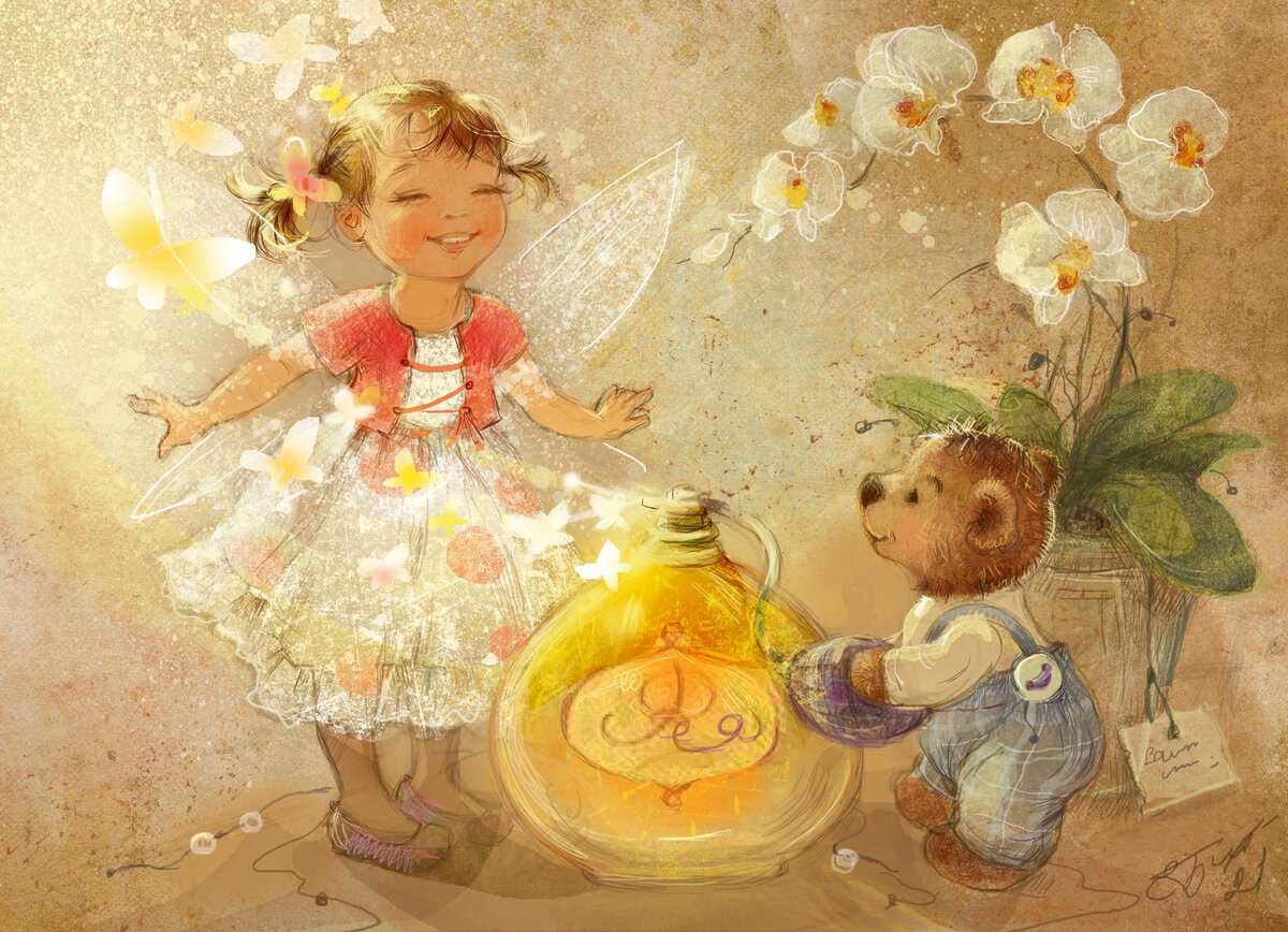 Екатерина бабок иллюстрации феечки