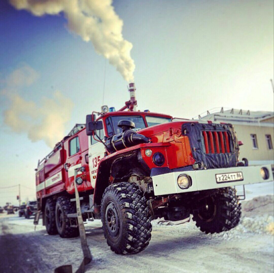 Урал 4320 пожарный