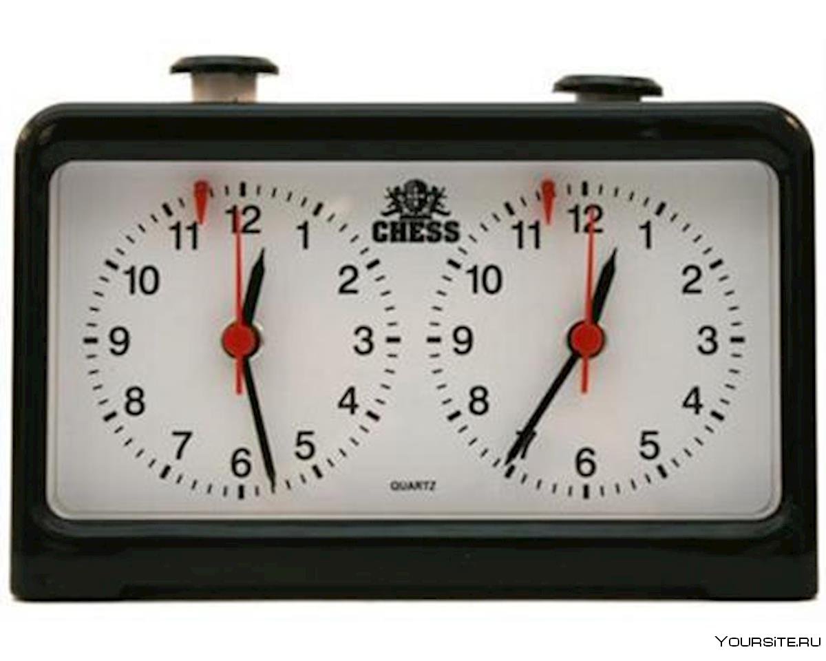 Шахматные часы на стрелке