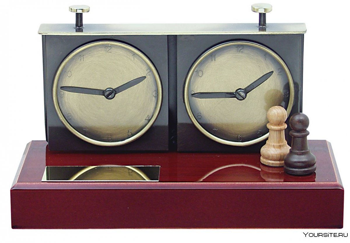Шахматные часы старинные