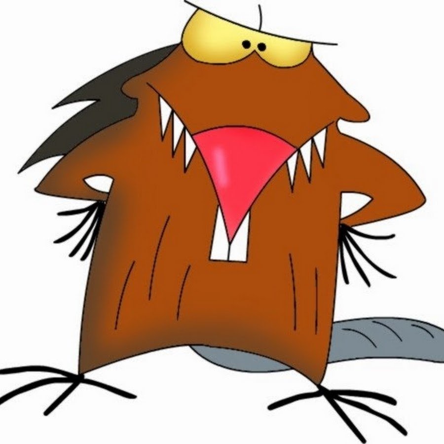 Крутые бобры пень