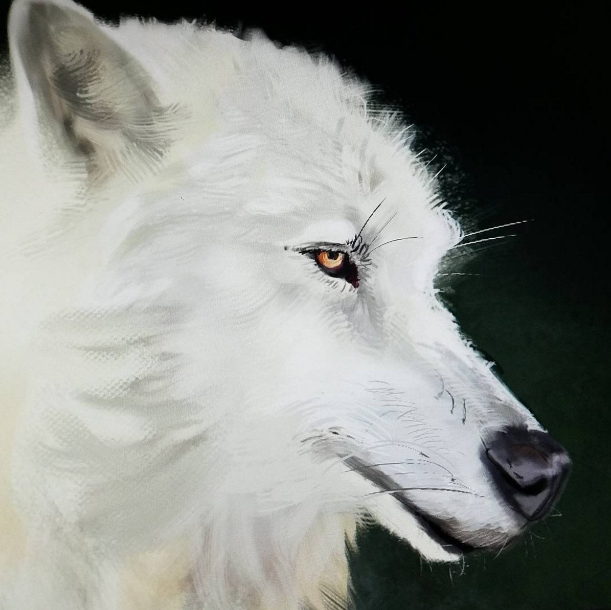 Аниме волчица