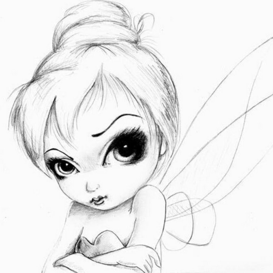 Феи Дисней для срисовки