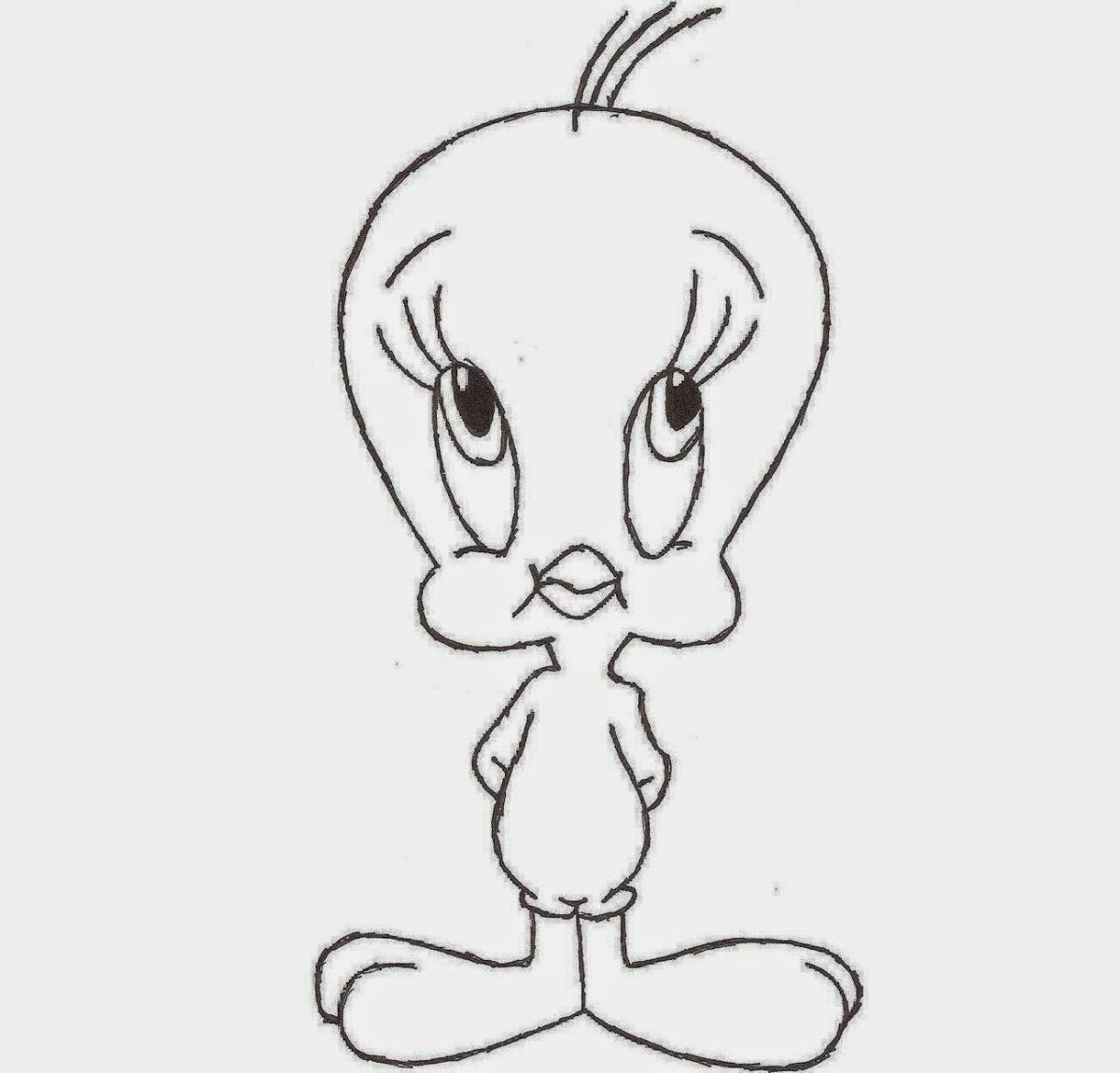 Мультяшные рисунки карандашом