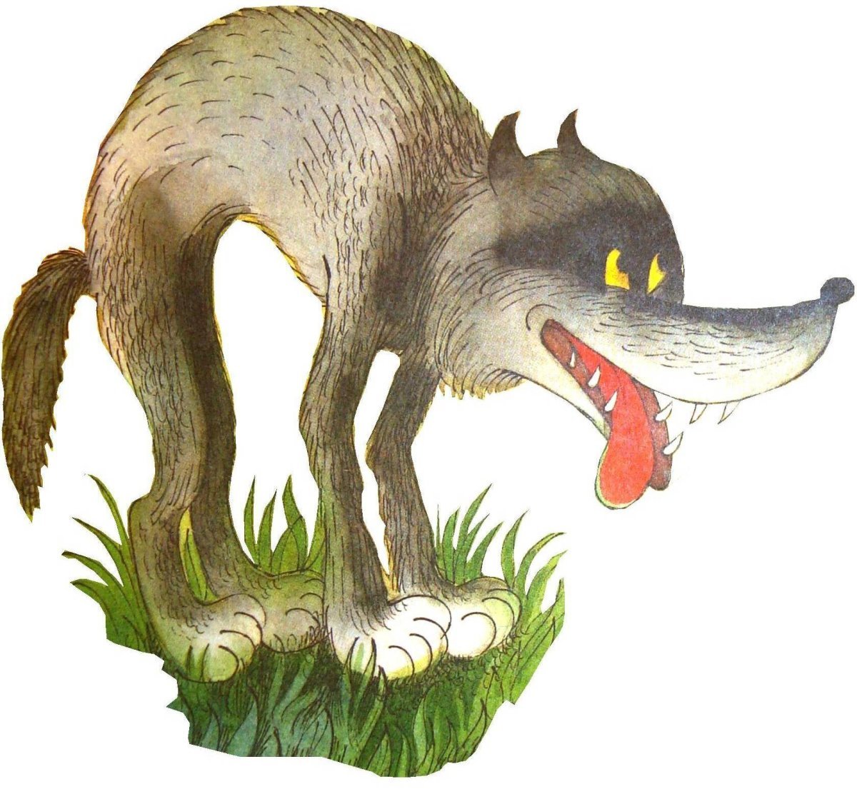 Глупый волк