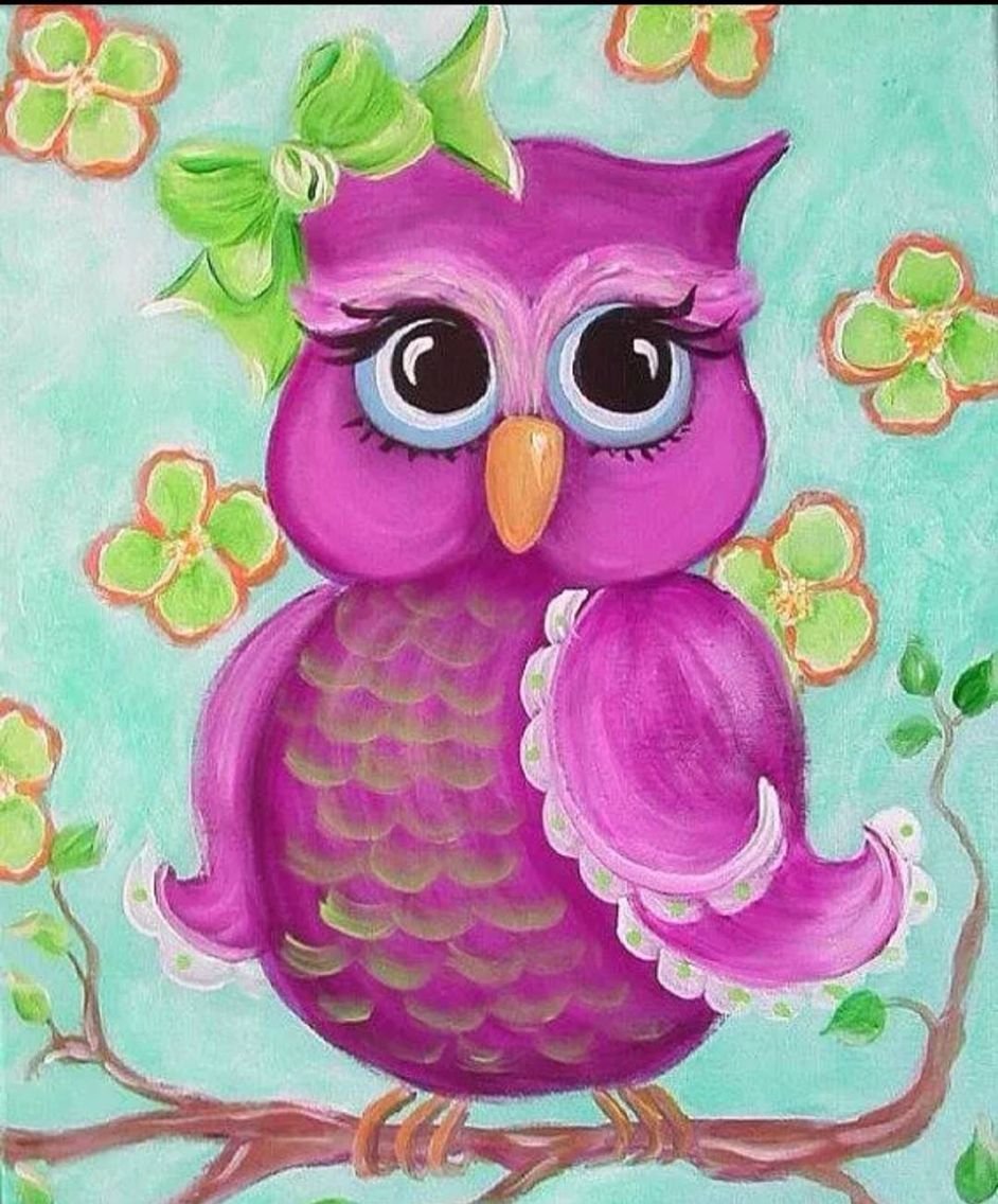Рисование Совушки