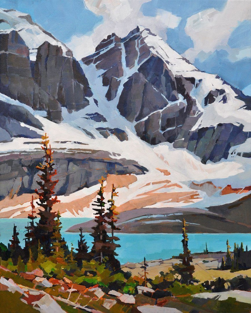 Художник Боб Росс картины