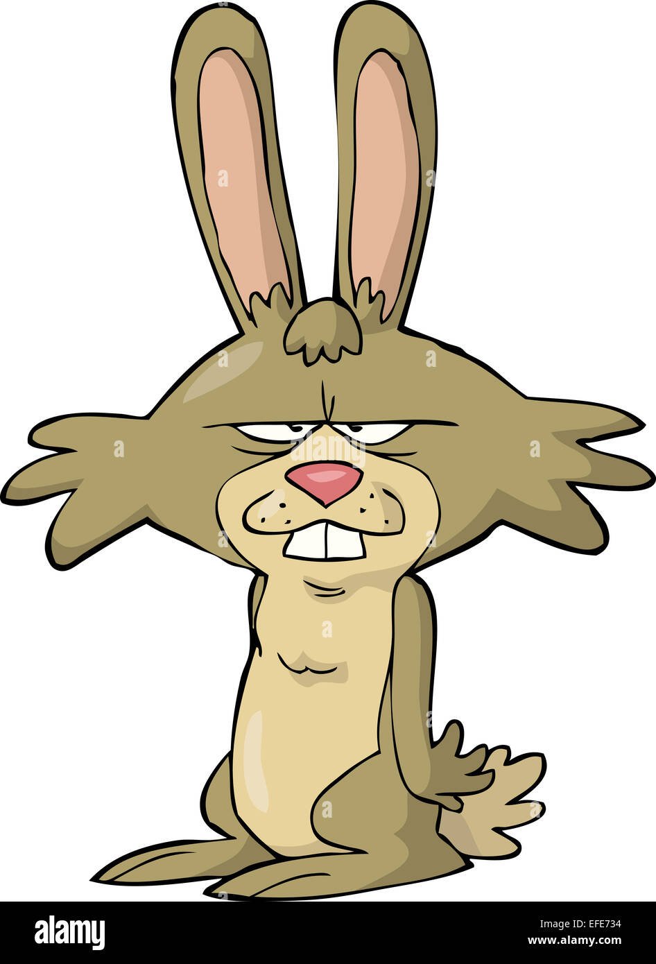 Испуганный заяц