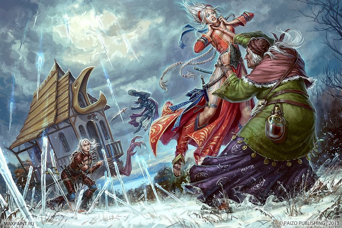 Pathfinder баба Яга