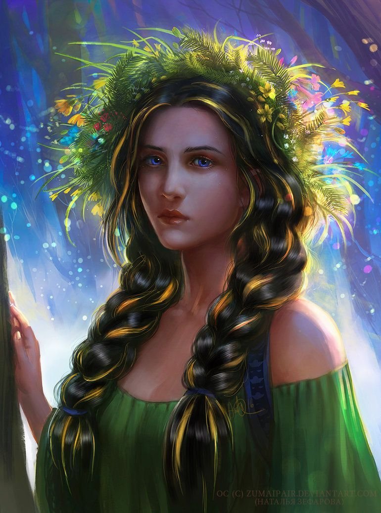 Богиня Мавка Славянская