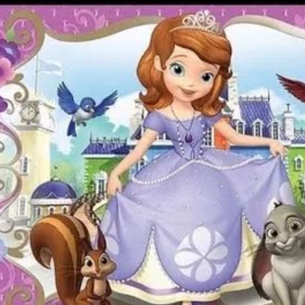 Принцесса София сахарная печать