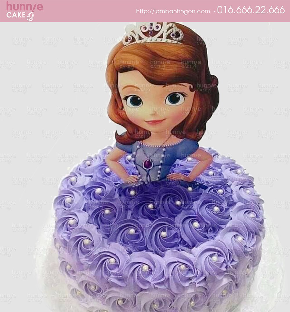 Тортик на 5 лет принцесса София