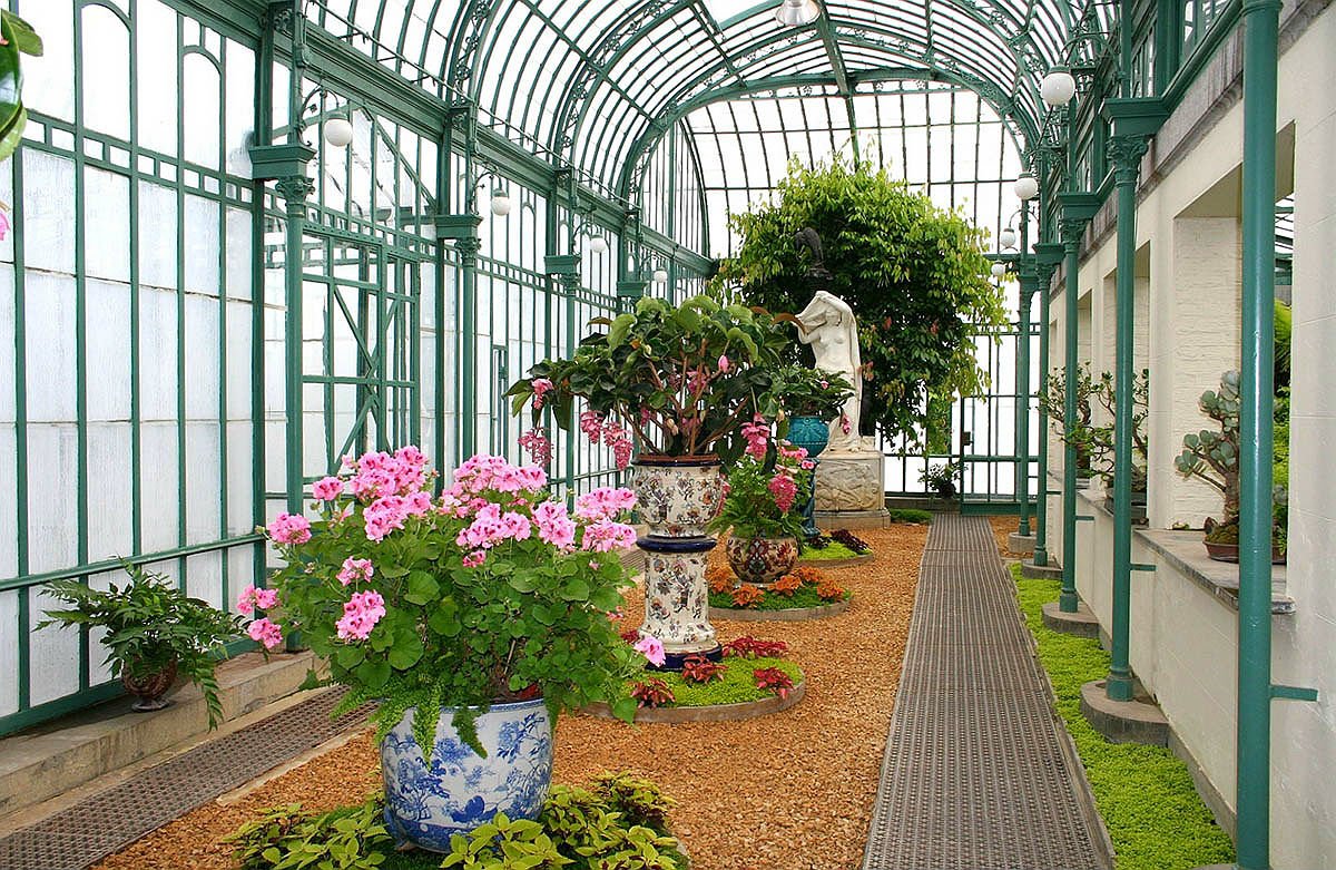 Королевские оранжереи в Лакене. Брюссель