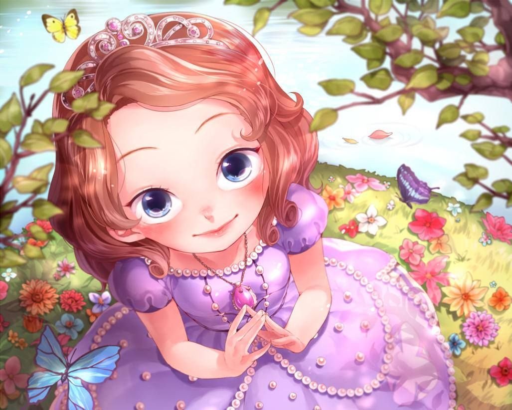 Диснеевские принцессы София прекрасная