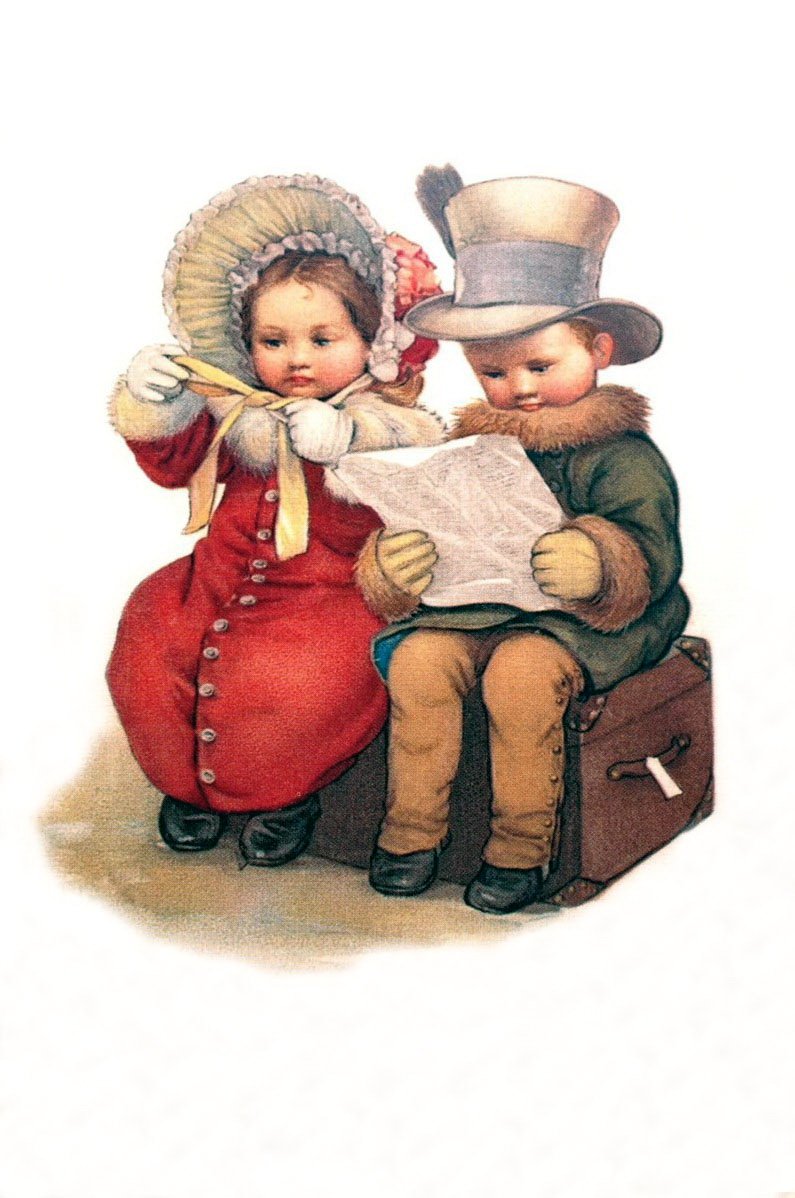 Мальчик с розой в зубах