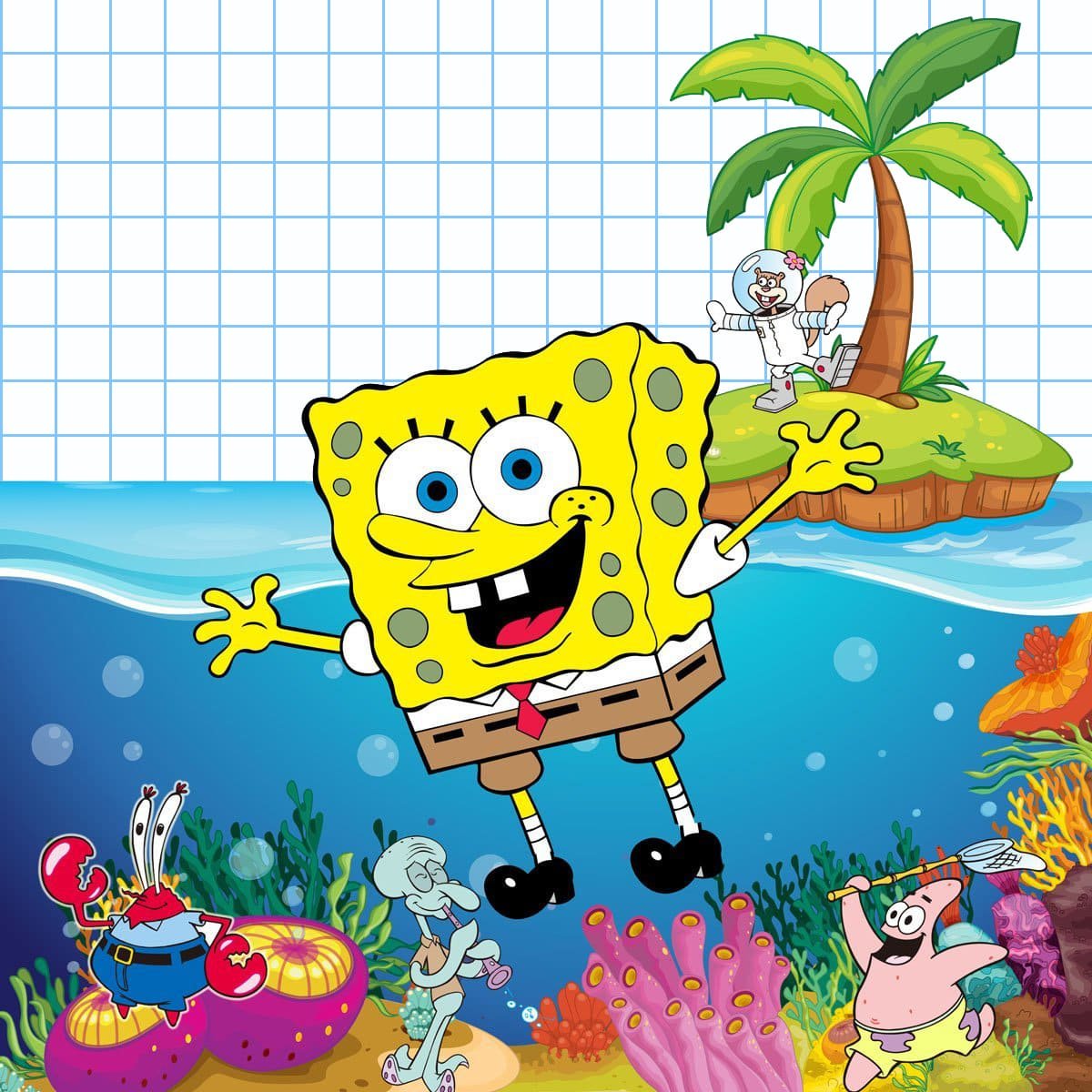 Губка Боб Боб квадратные штаны