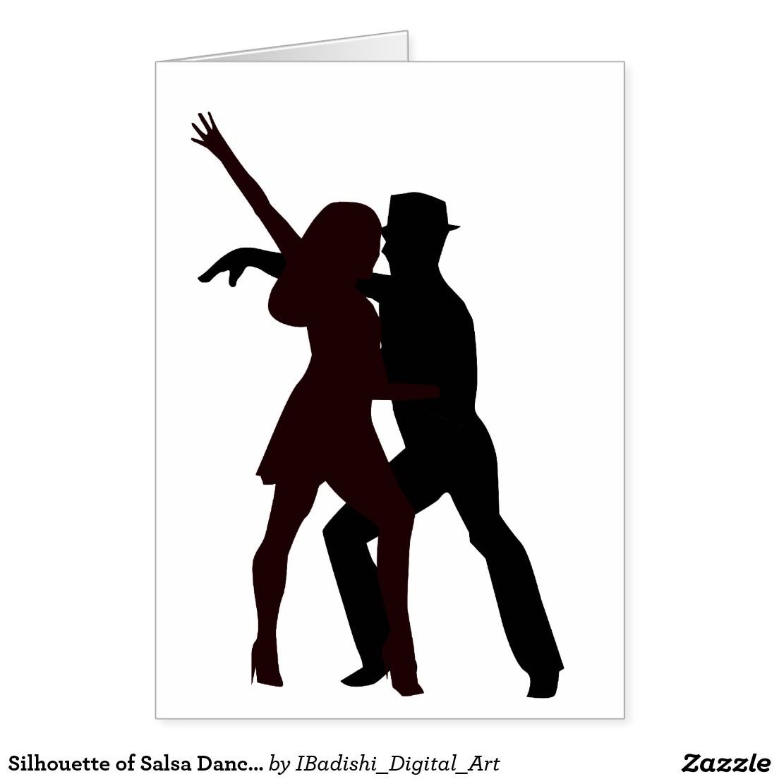 Танцор фламенко силуэт