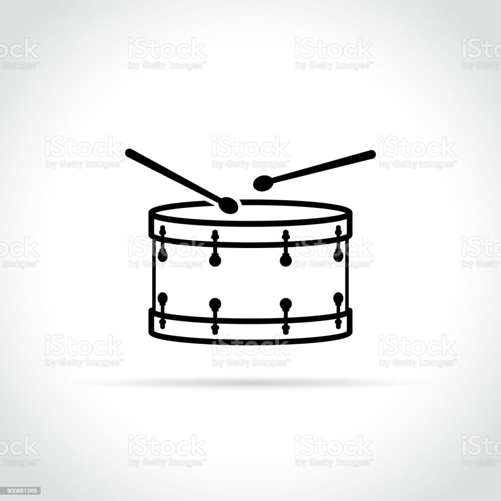 Барабан рисунок