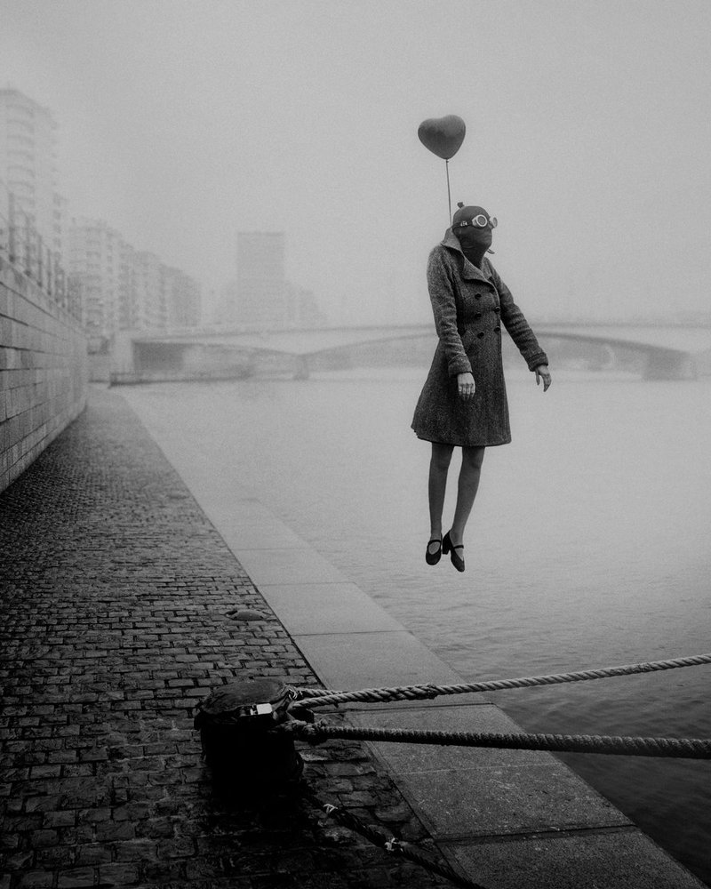 Чёрно белый снимок