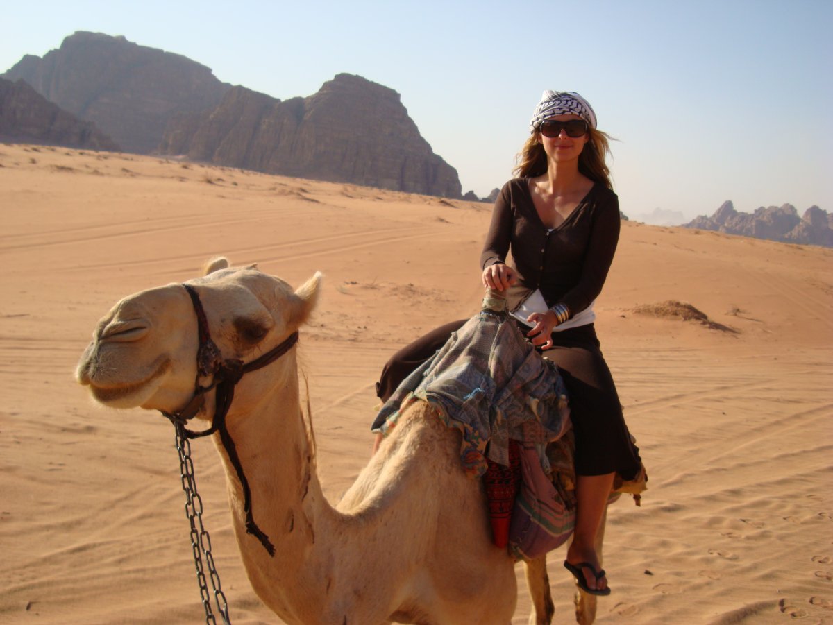 Верблюды и их тени