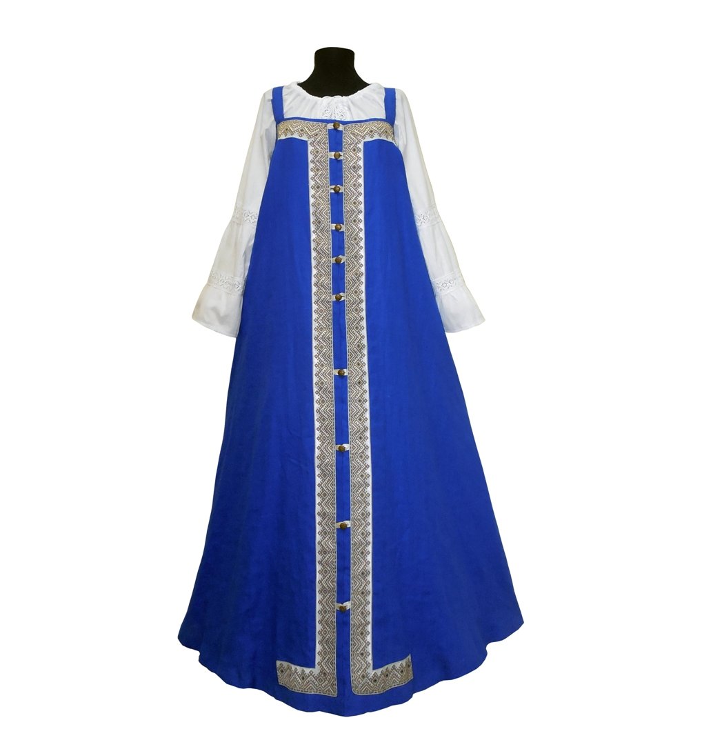 Пинежский косоклинный сарафан