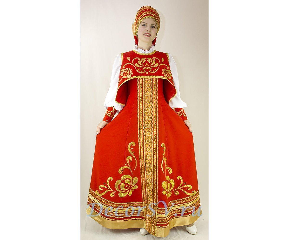 Сарафан русский народный костюм