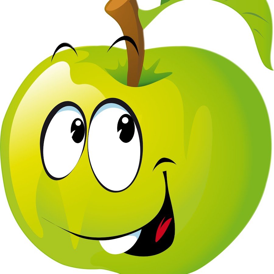 Яблочки для детей красные