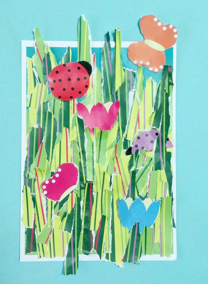 Летняя аппликация